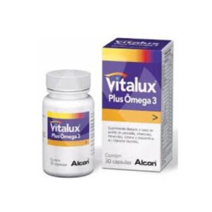 300658950130.jpg VITALUX PLUS OMEGA 3 CAP X 30