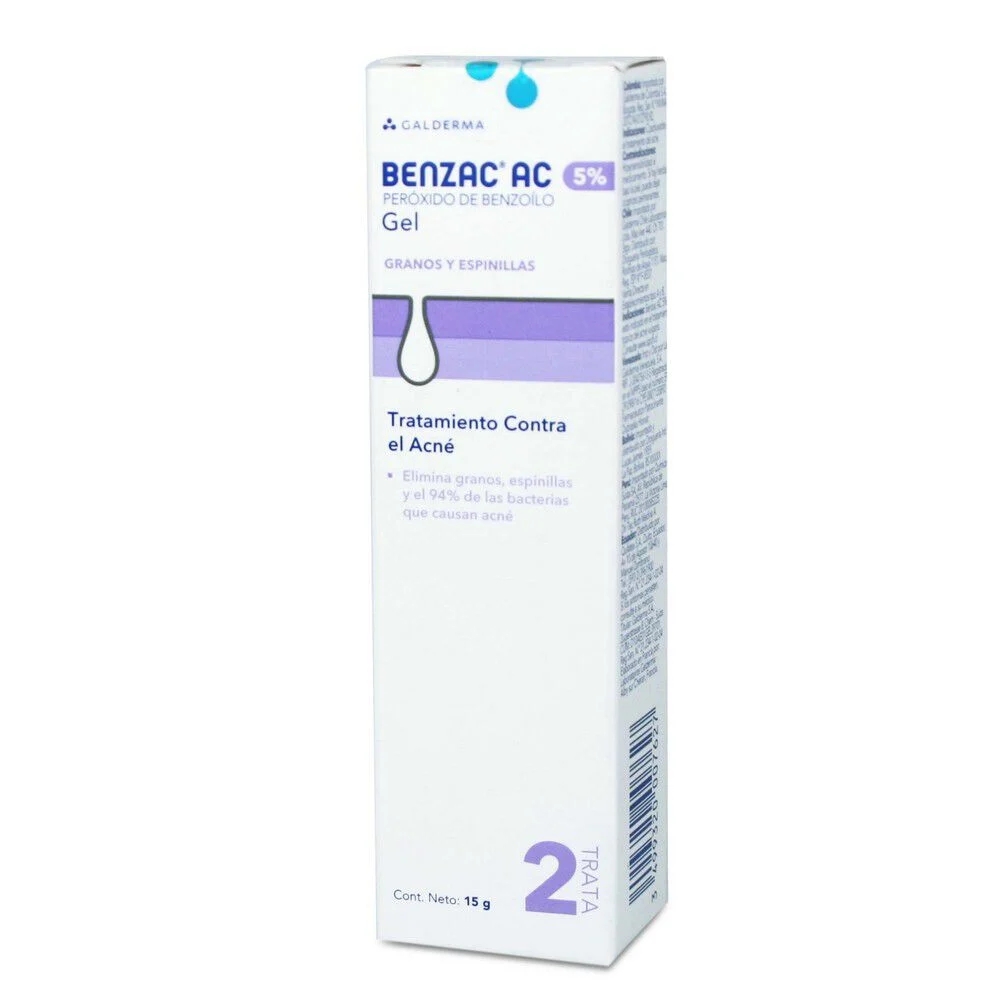 BENZAC-AC GEL 5% X 15 GR