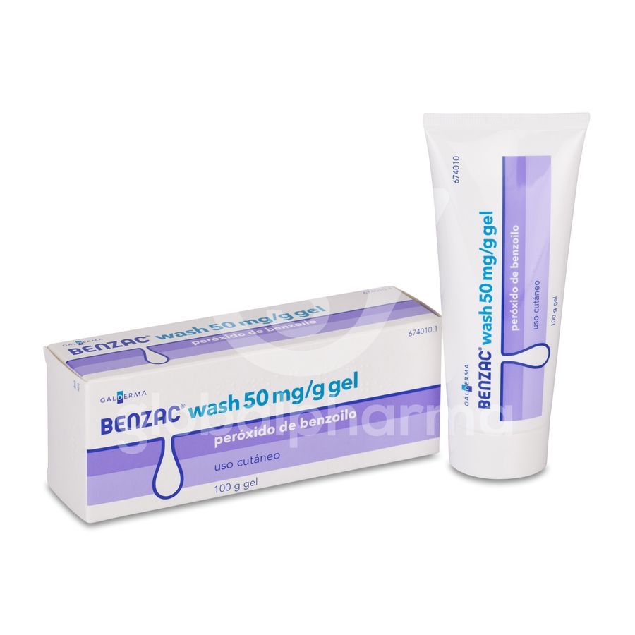 BENZAC-AC WASH 5% GEL X 100 GR