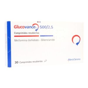 GLUCOVANCE COM  500/2,5 MG X 30