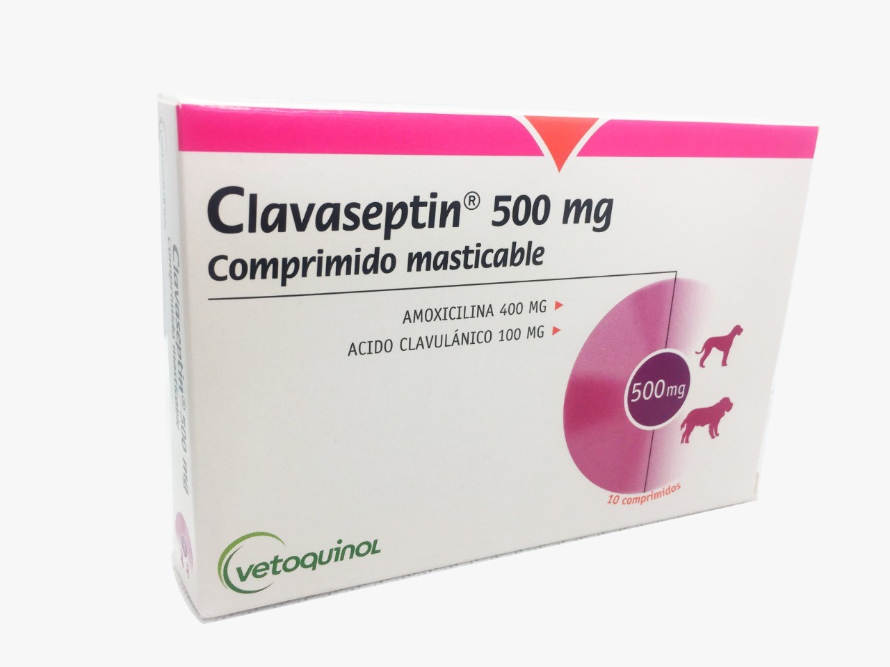 CLAVASEPTIN COM 500 MG X 10