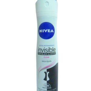 NIVEA DEO SPRAY INV CLEAR B&W X 150 ML