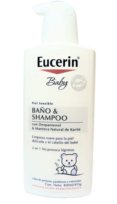 EUCERIN BABY BAÑO & SHA X 400 ML