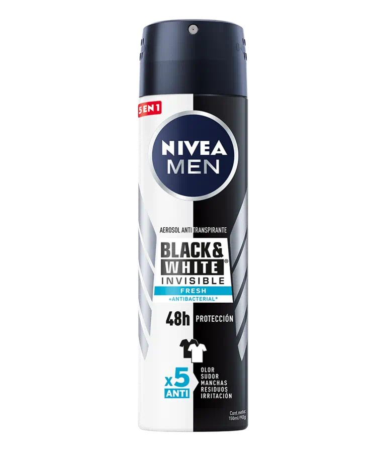 NIVEA DEO SPRAY FOR MEN B&W FRESH X 150 ML