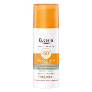 EUCERIN OIL CONTROL TINTED FACIAL TONO CLARO FPS 50
