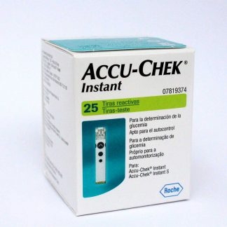 ACCU-CHEK INSTANT CINTAS STRIP LA X 25