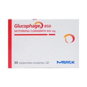 GLUCOPHAGE COM 850 MG X 30