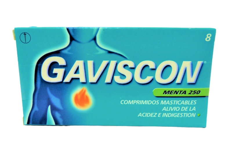GAVISCON X 8 COMPRIMIDOS MASTICABLES