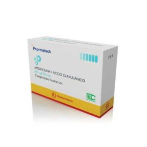 AMOXICILINA+ACID/CLAV COM 875/125 MG X 14 PHARMATECH (BE)