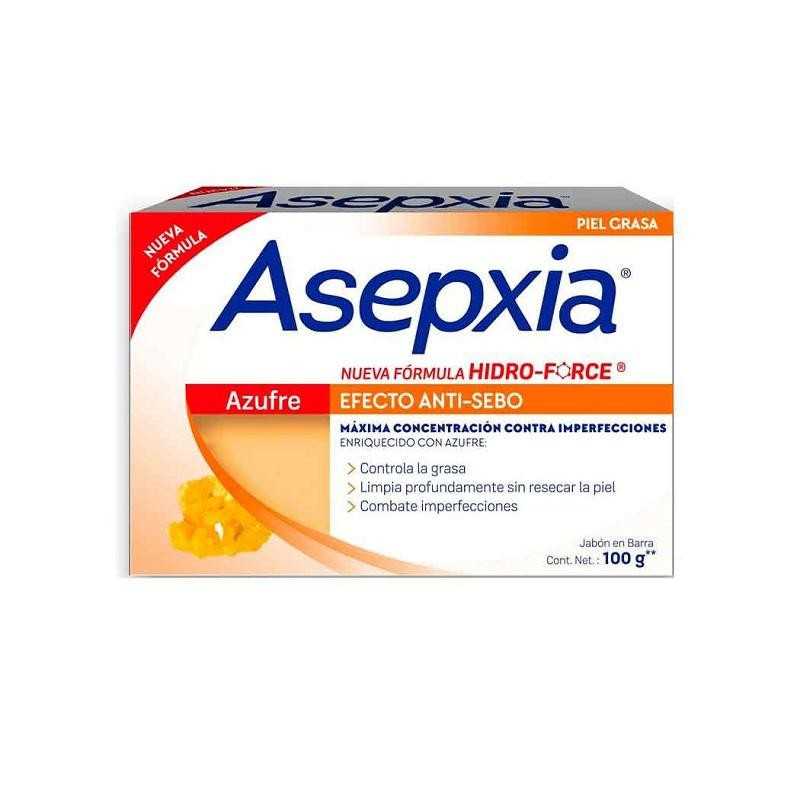 ASEPXIA AZUFRE JABÓN X 100 GR