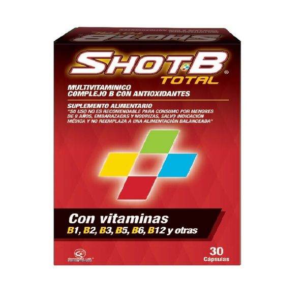 SHOT B TOTAL MULTIVITAMINICO CAP X 30