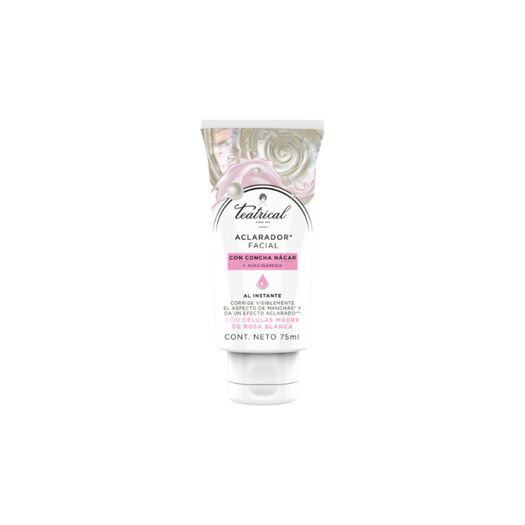 TEATRICAL ACLARADOR CREMA FACIAL CONCHA DE NACAR X 75 ML