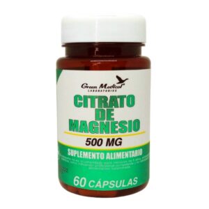 CITRATO DE MAGNESIO CAP 500 MG X 60 GREEN MED