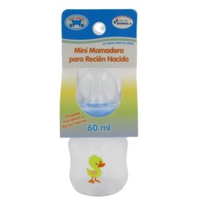 MINI MAMADERA PARA RECIEN NACIDO X 60 ML
