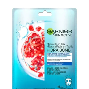 GARNIER MASCARILLA HIDRATANTE EN TELA REVITALIZANTE GRANADA