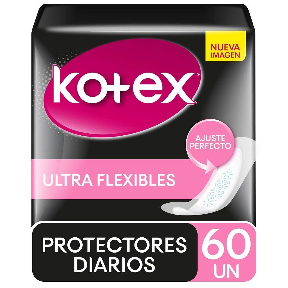 Kotex Protectores diarios ultra flexibles ultra delgados x 60