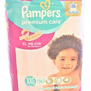 PAMPERS PREMIUM CARE XXG X 16 UND