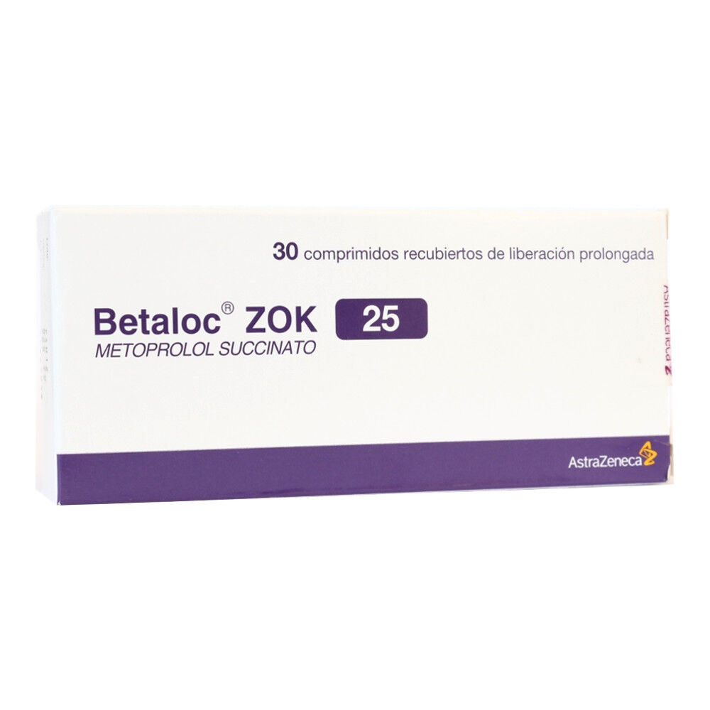 BETALOC ZOK COM 25 MG X 30