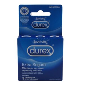 DUREX EXTRA SEGURO X 3 PRESERV (DM)