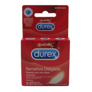 DUREX SENSIT DELGADO X 3 PRESERV (DM)