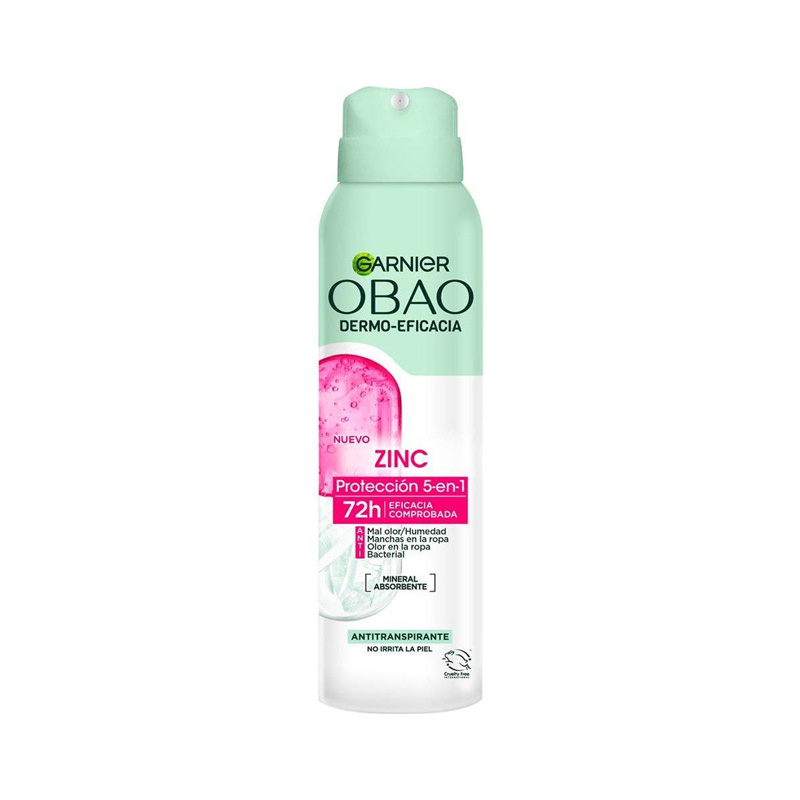DESODORANTE SPRAY OBAO MUJER ZINC
