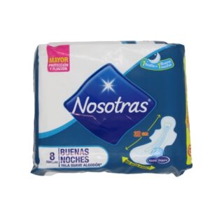 NOSOTRAS B NOCHE TELA SUAVE TOA X 8