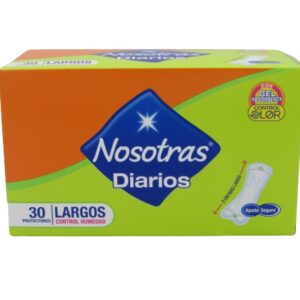NOSOTRAS PROT DIARIOS LARGOS CONTR/OLOR X 30
