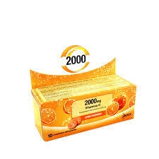 CEBION VITAMINA C COM EFE 2000 MG X 20
