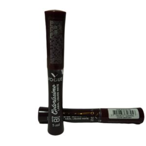 7702433328456.jpg Vogue Labial líquido mate colorissimo 8 horas granate