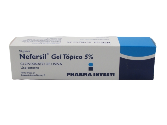 NEFERSIL GEL 5% X 50 GR