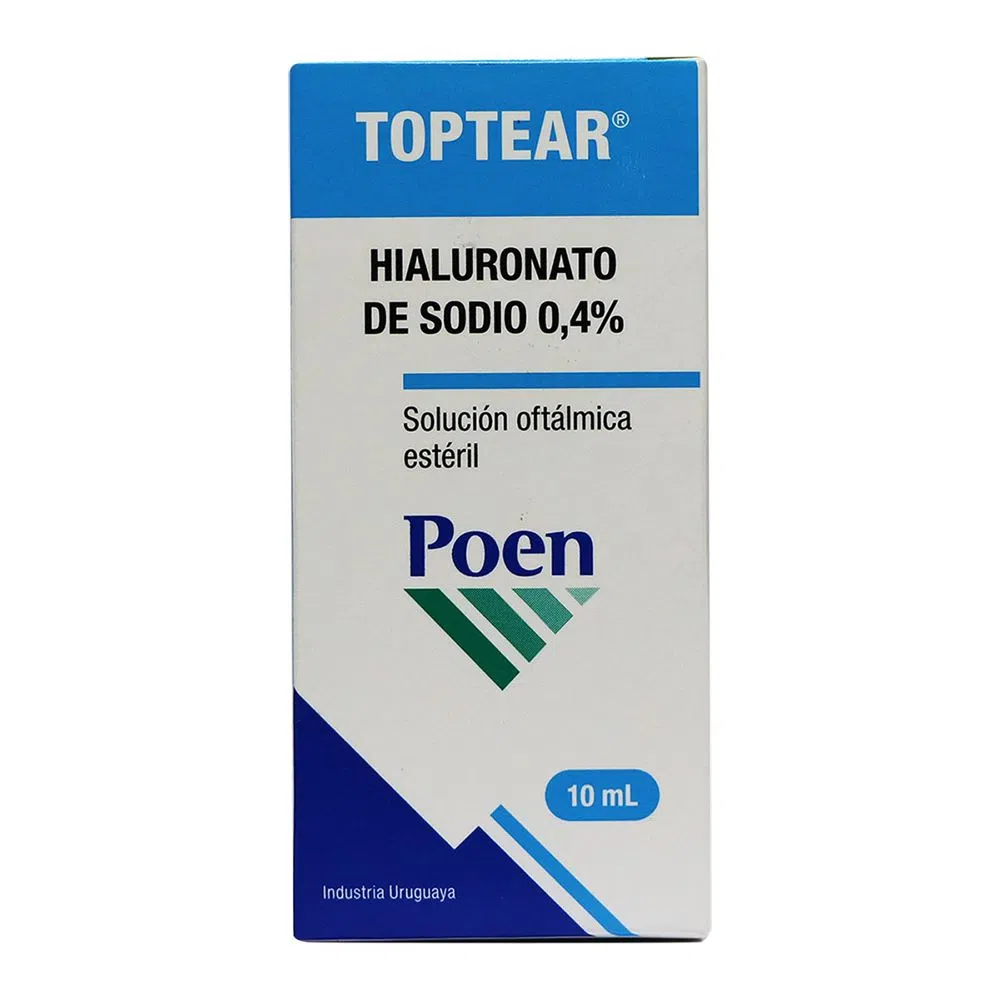 TOPTEAR SOL OFT 0,4% X 10 ML (DM)