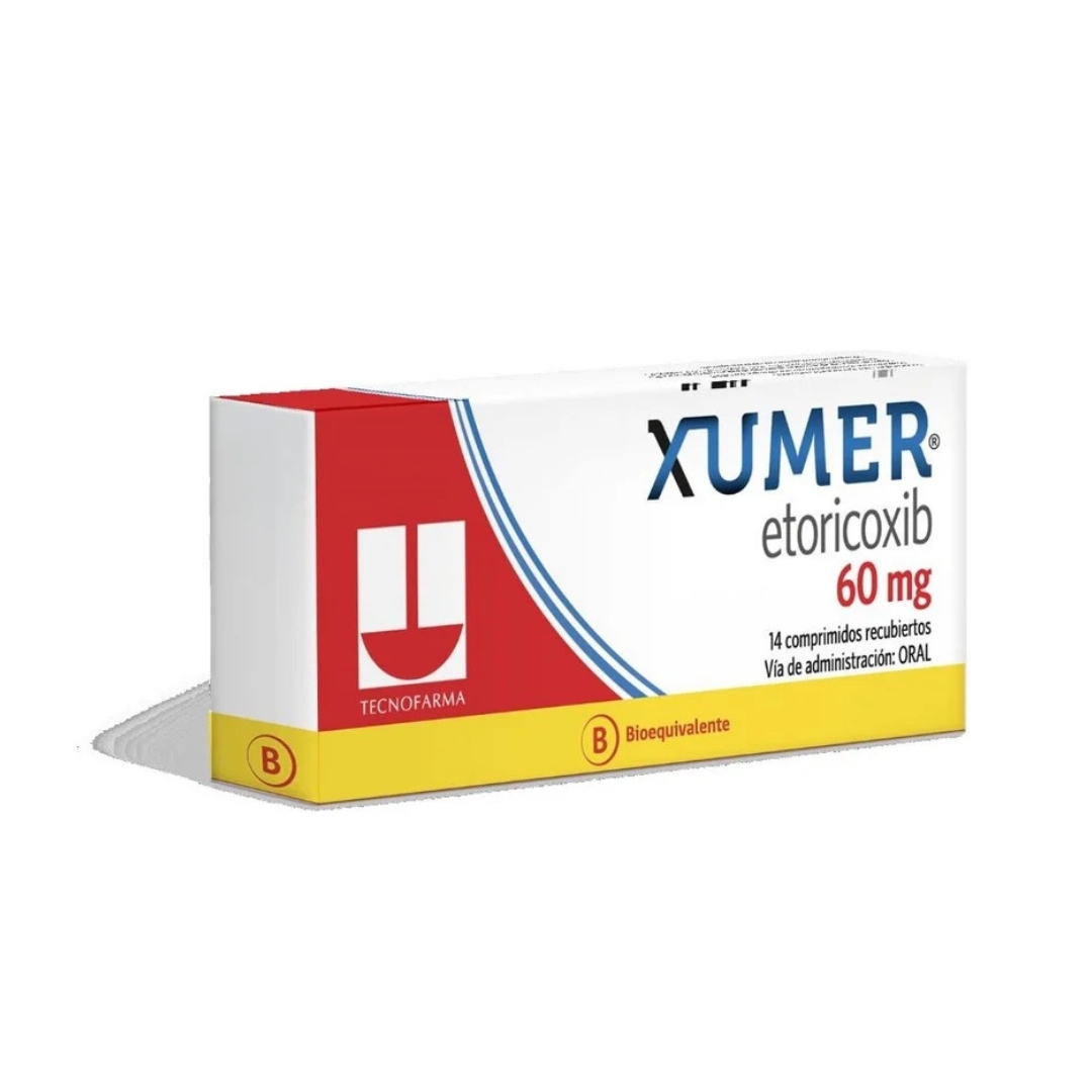 XUMER COM 60 MG X 14
