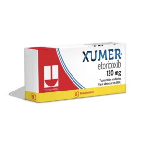 XUMER COM 120 MG X 7