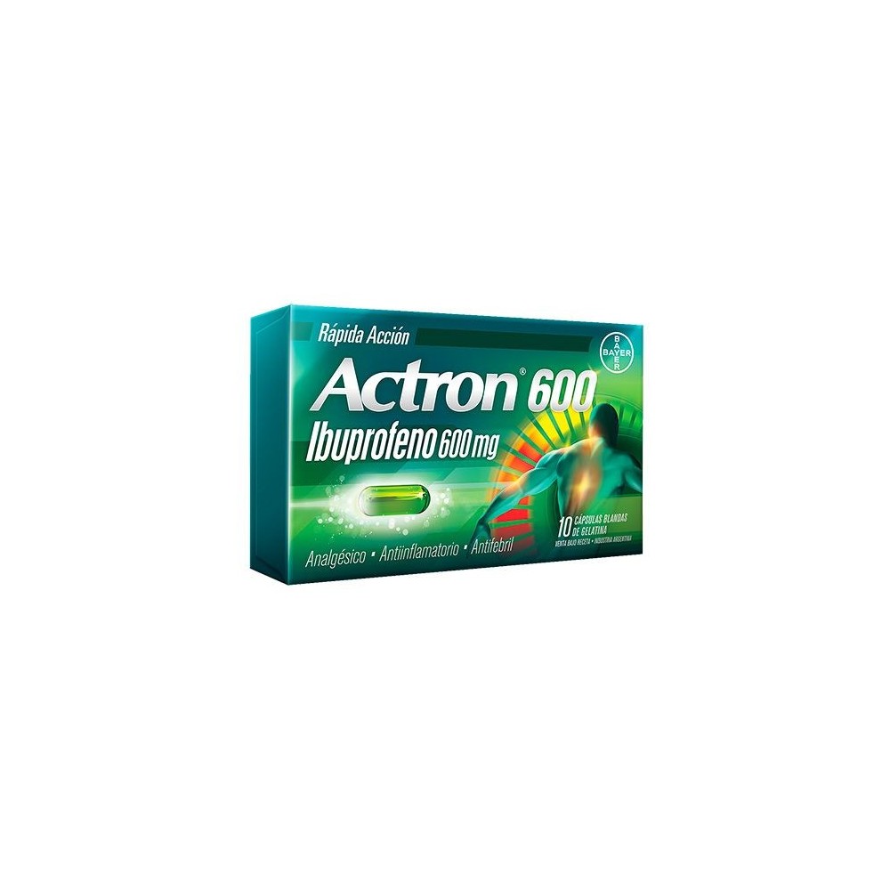 ACTRON CAP 600 MG X 10