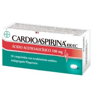 CARDIOASPIRINA COM 100 MG X 20