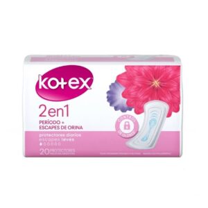 KOTEX PROTECTOR 2 EN 1 X 20 UND