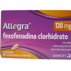ALLEGRA COM 120 MG X 30