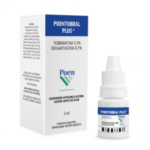 POENTOBRAL PLUS SOL OFT X 5 ML
