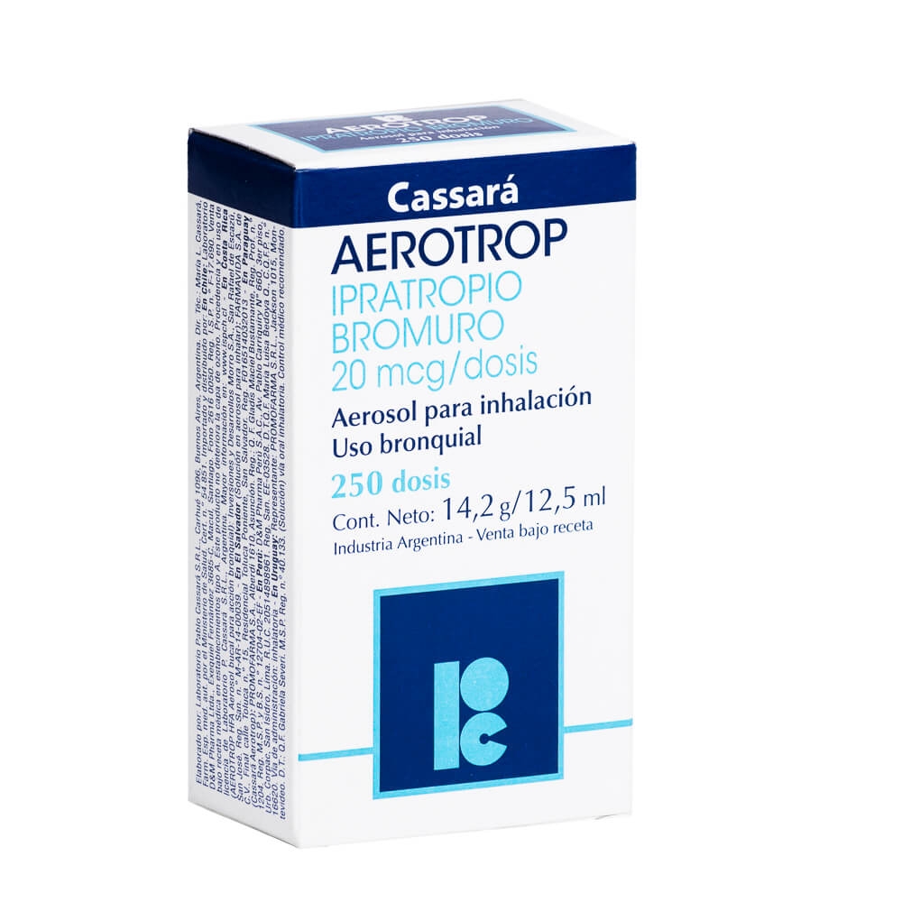 AEROTROP HFA INH X 250 DSS