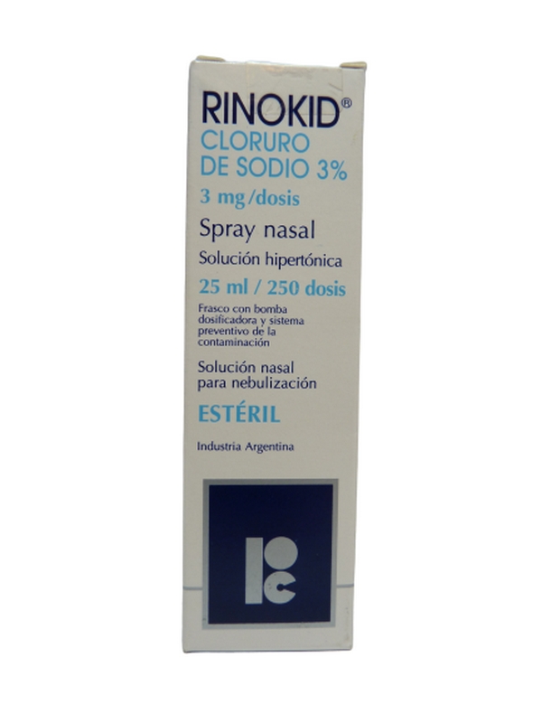 RINOKID SPY NASAL 3% X 25 ML