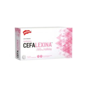 7798042361571.jpg CEFALEXINA COM 500 MG X 10 HOLLIDAY (VET)