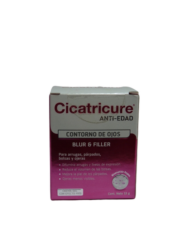 CICATRICURE CONTORNO OJOS BLUR & FILLER CRE X 15 GR