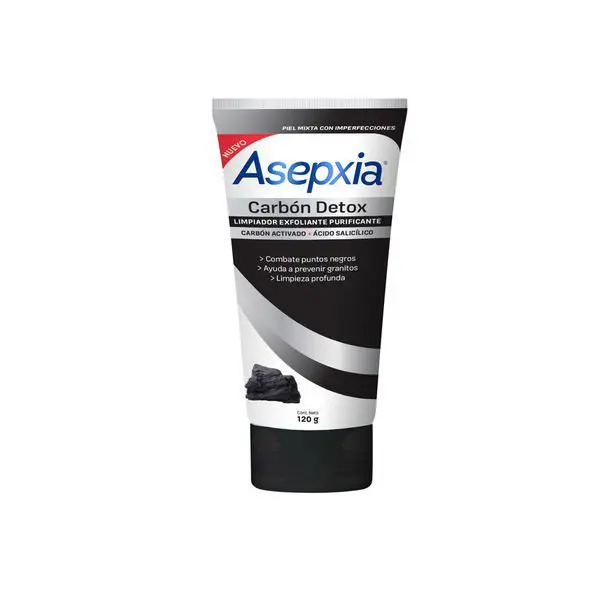 ASEPXIA CARBON LIMP EXFOL PURIFICADOR X 120 GR