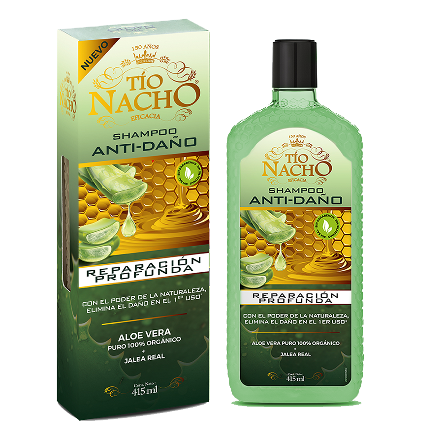 TIO NACHO ALOE VERA SHA X 415 ML