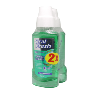 ORALFRESH ENJUAGUE FRESCA PACK 500 ML X 2