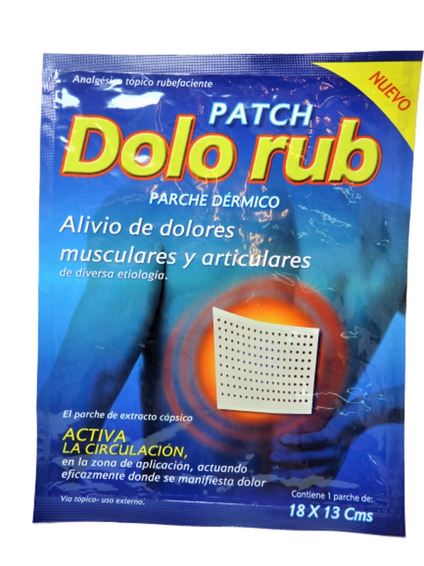 DOLORUB CAPSICO PARCHE X 1