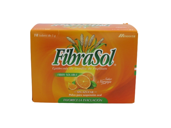 FIBRASOL NARANJA SBR 5 GR X 18