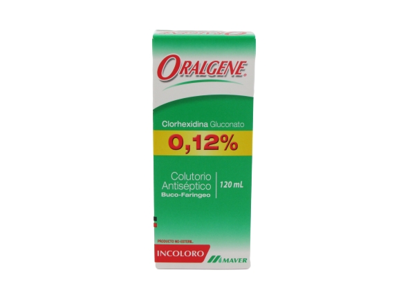 ORALGENE CLORHEXIDINA GLUCONATO 0,12% X 120 ML