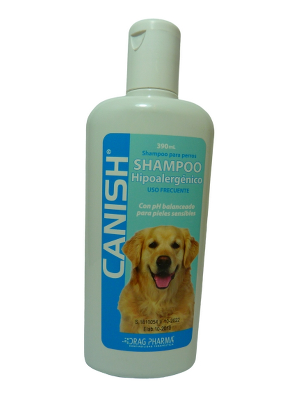 CANISH HIPOALERGENICO SHAMPOO X 390 ML