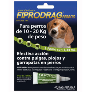 FIPRODRAG PERRO 10-20KG PIP 1.34 ML X 1